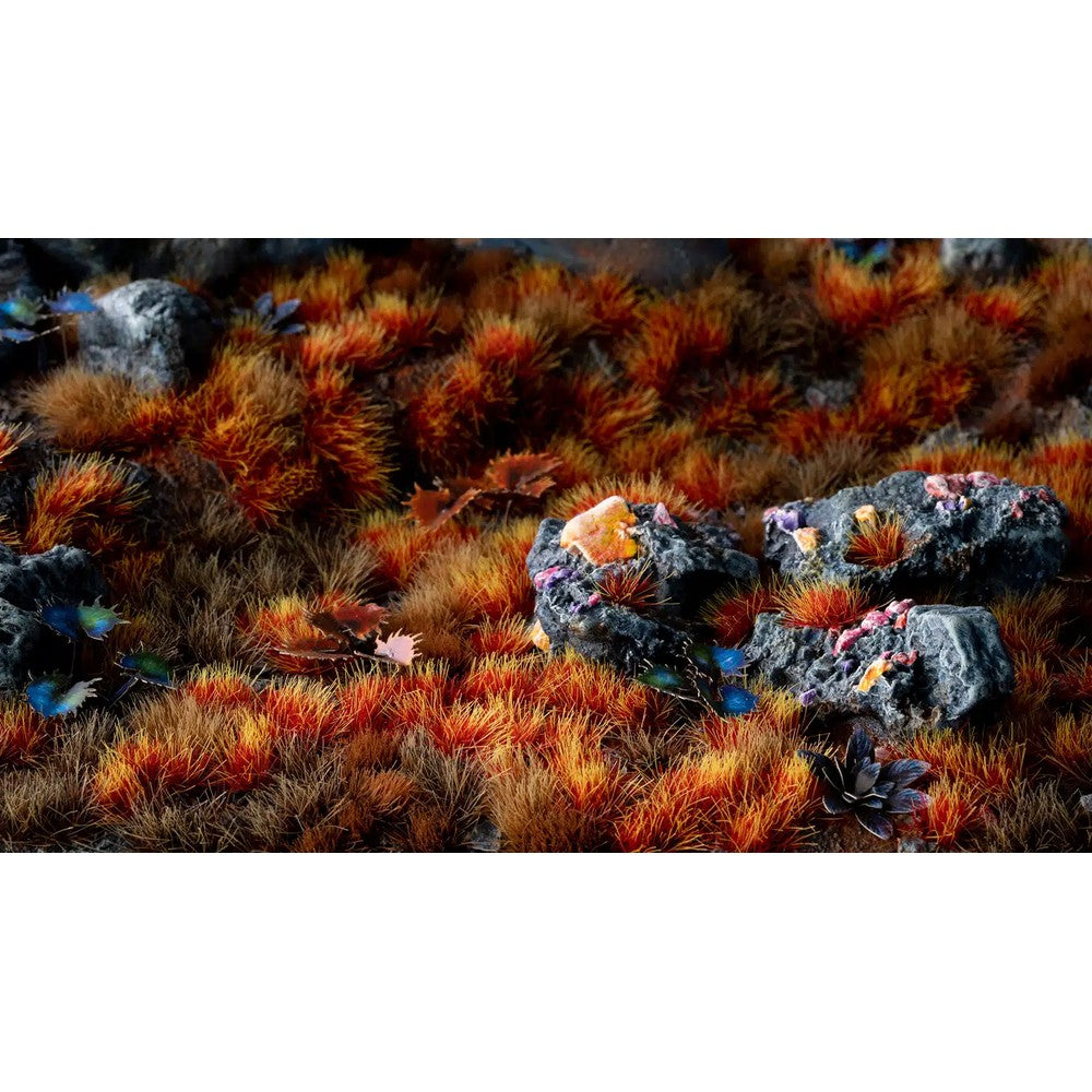 Gamers Grass - Grass Tufts - Alien Tufts - Alien Fire Tuft - Miniature Terrain