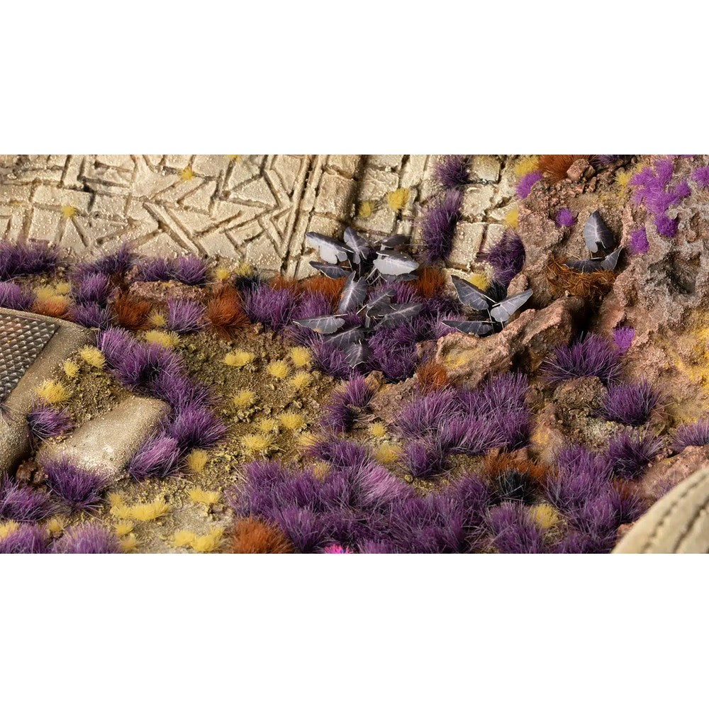 Gamers Grass - Grass Tufts - Alien Tufts - Alien Purple - Miniature Figure