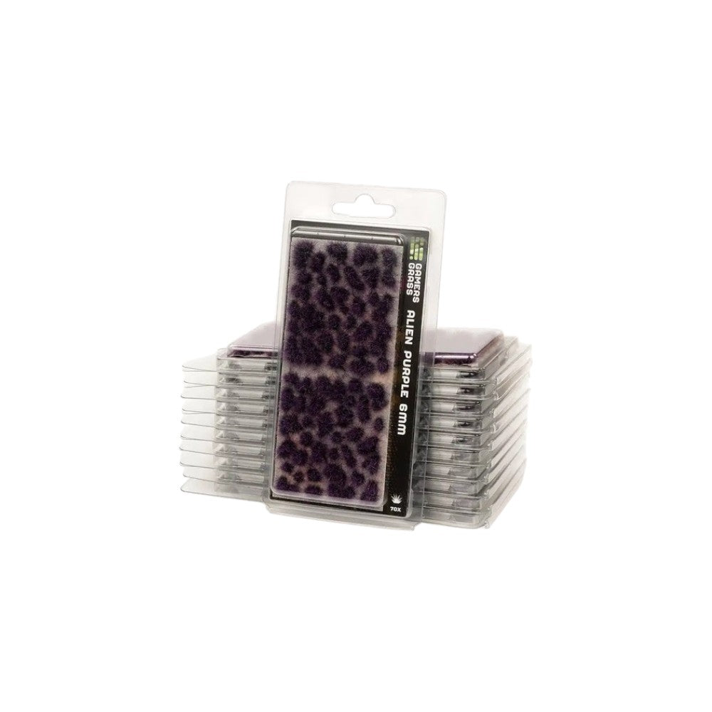 Gamers Grass - Grass Tufts - Alien Tufts - Alien Purple - Miniature Figure