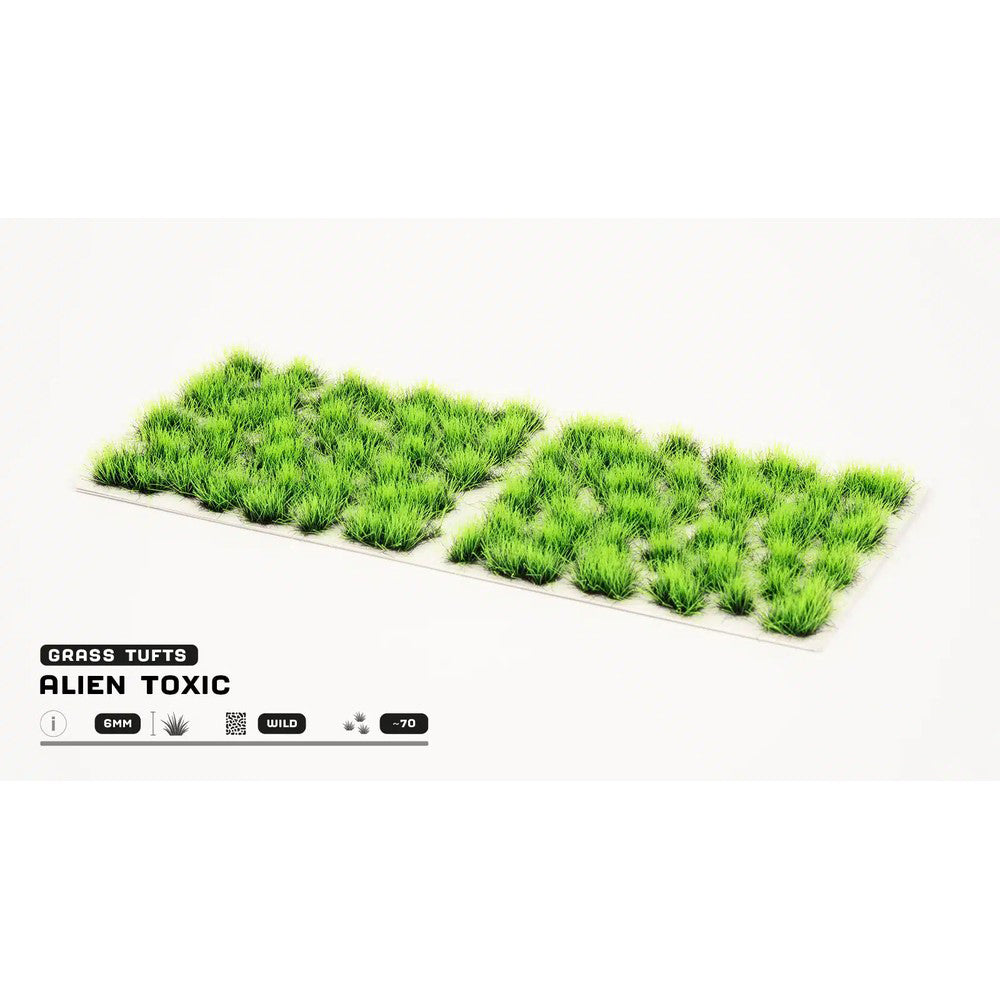 Gamers Grass - Grass Tufts - Alien Tufts - Alien Toxic - Miniature Terrain