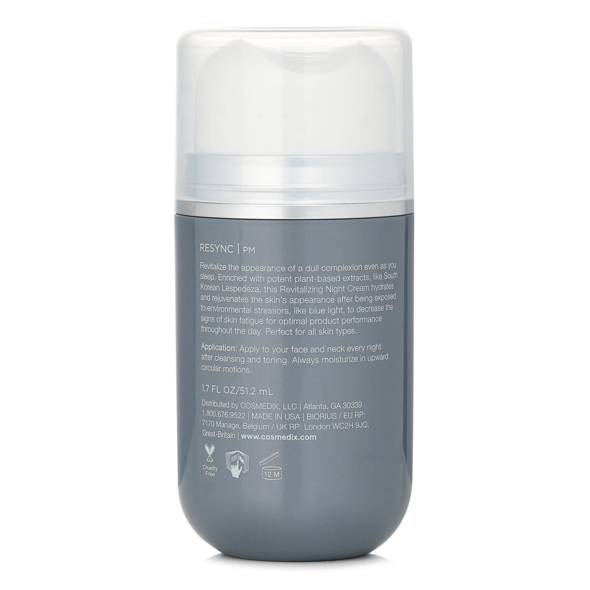 CosMedix - Resync Revitalizing Night Cream - 51.2ml/1.7oz