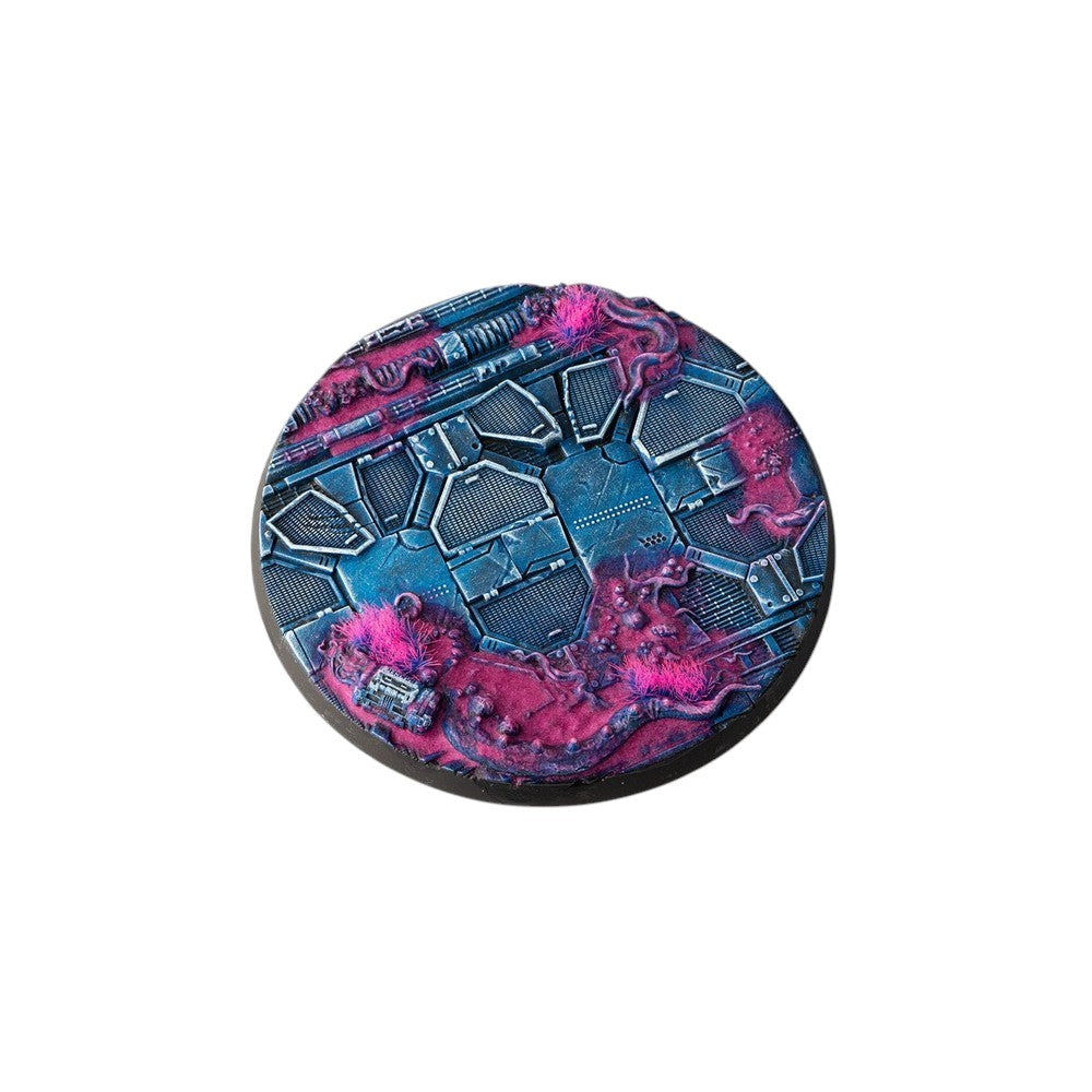 Gamers Grass - Battle Ready Bases - Alien Infestation - Round 100mm (x1)