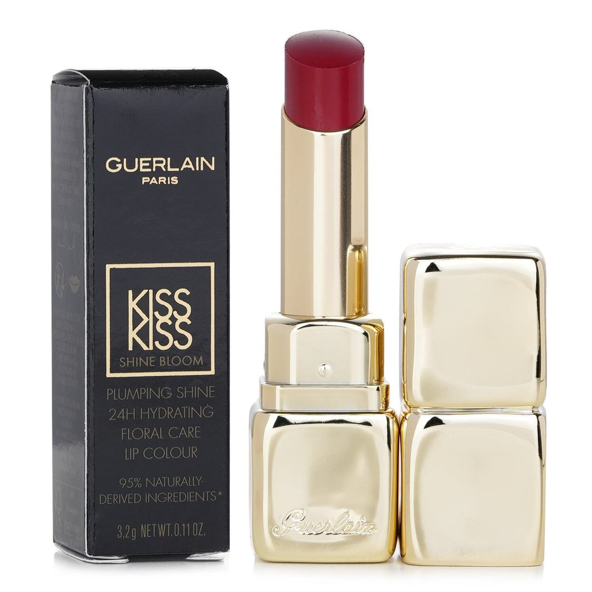Guerlain - KissKiss Shine Bloom Lip Colour - # 809 Flower Fever - 3.2g/0.11oz