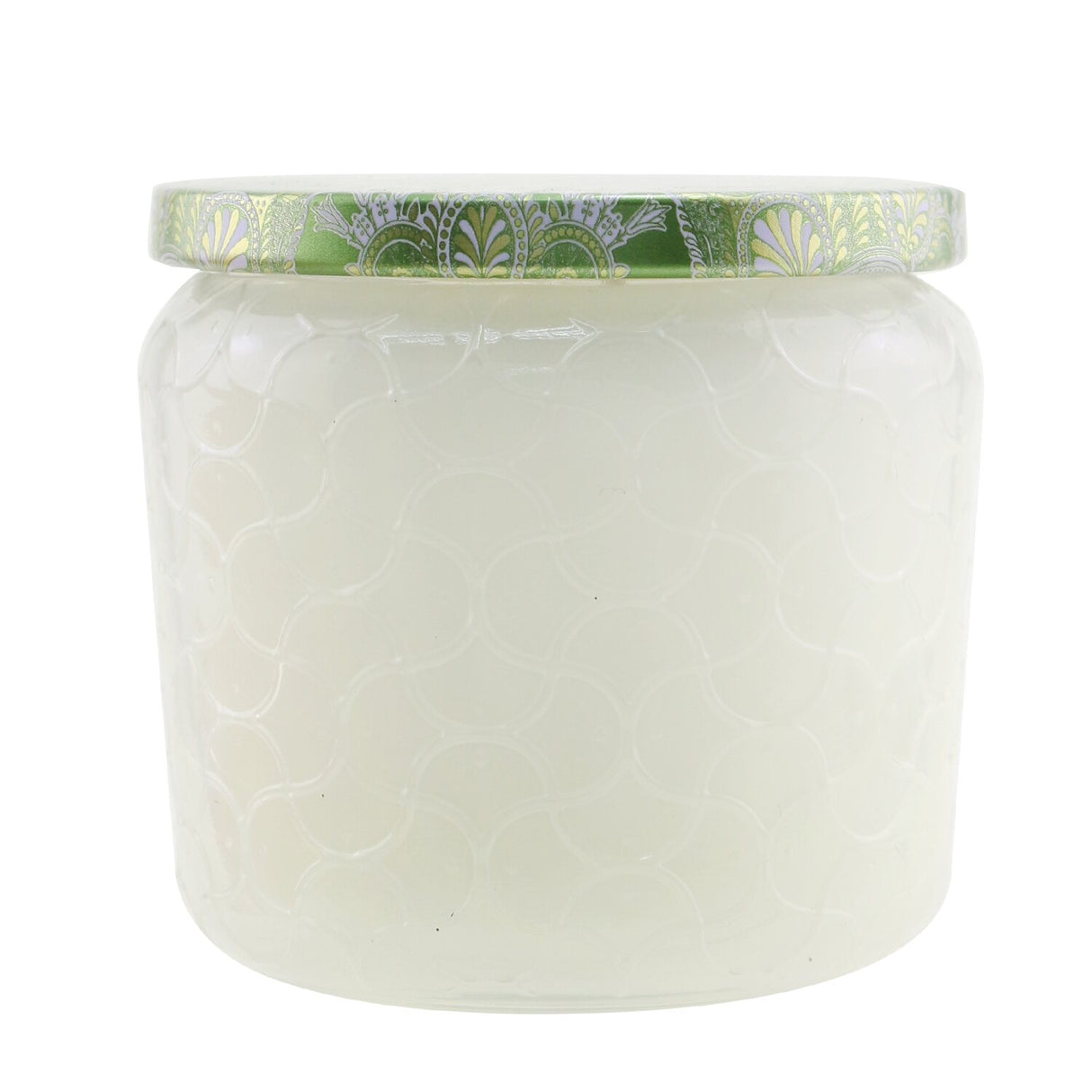 Petite jar candle in Moroccan Mint Tea scent, featuring a chic glass design and clean coconut wax blend for serene ambiance.