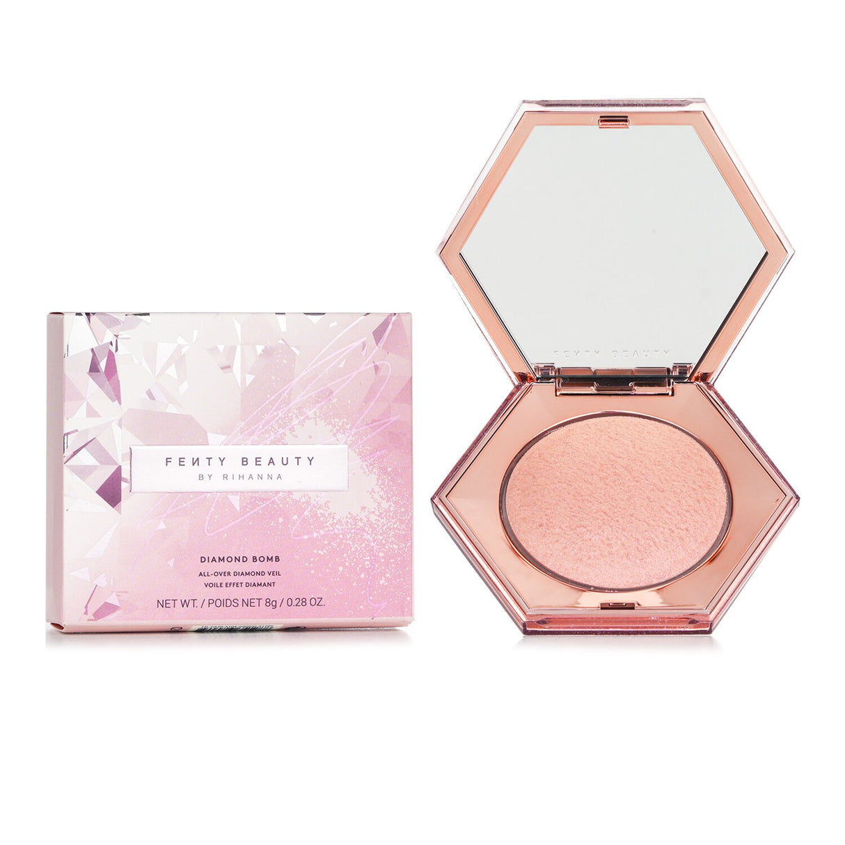 Fenty Beauty by Rihanna Diamond Bomb All Over Diamond Veil - # Rose Rave (Pure P