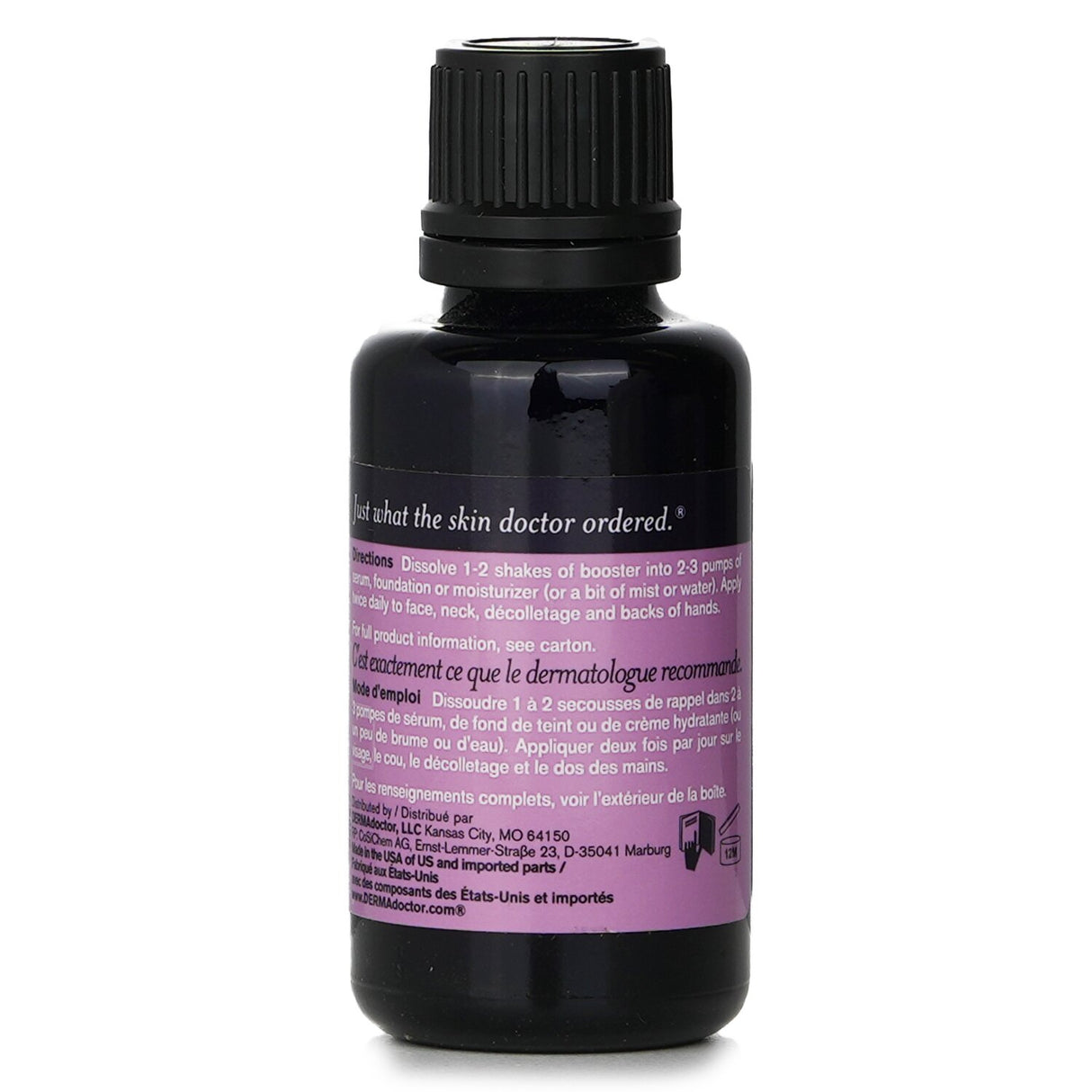 Booster powder featuring Vitamin C & B3, enhancing skincare routine for radiant, smoother, youthful skin.