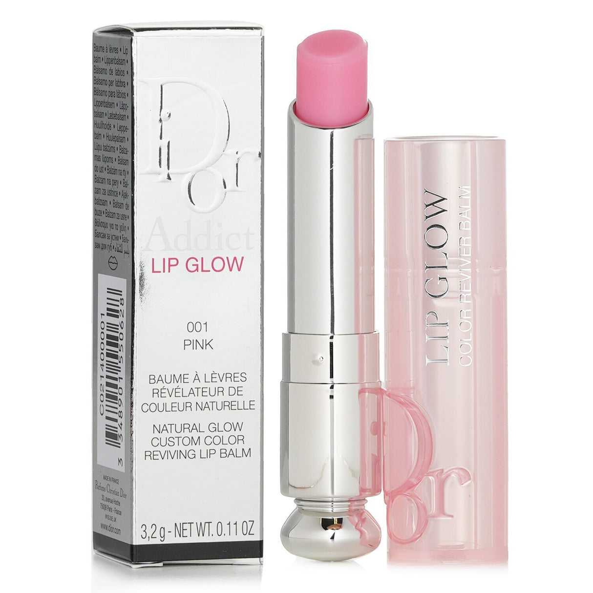 Christian Dior - Dior Addict Lip Glow Reviving Lip Balm - #001 Pink - 3.2g/0.11
