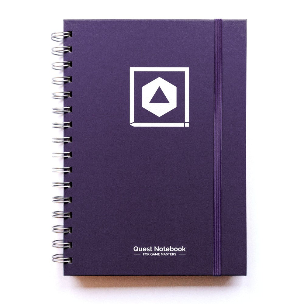 Game Master's Quest Journal - Mystic Purple Board Game