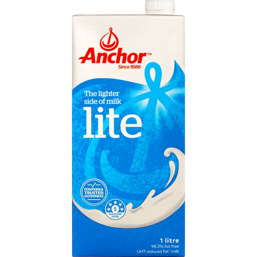 Anchor Uht Milk Lite Blue Ctn 1L