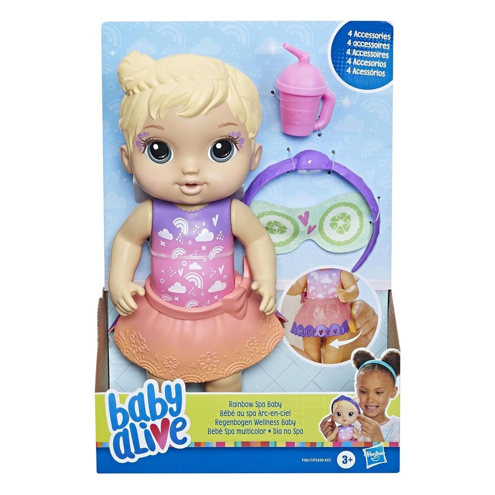 Baby Alive Rainbow Spa Baby Bldh