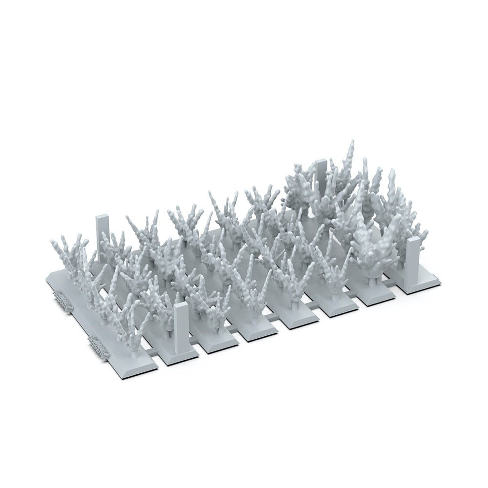 AK Interactive - Basing Bits - Bullet Impact Fx - 43 Pieces - Miniature Figure