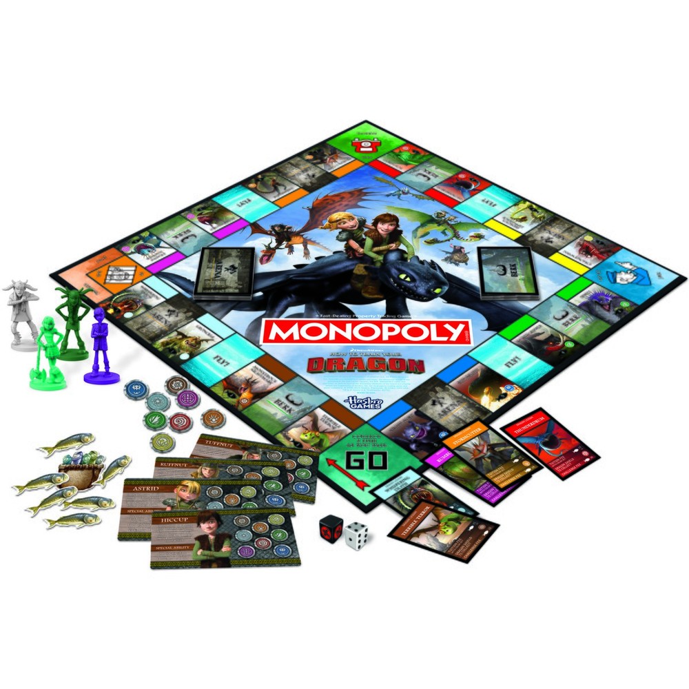 Monopoly - How To Train Your Dragon - Board Game