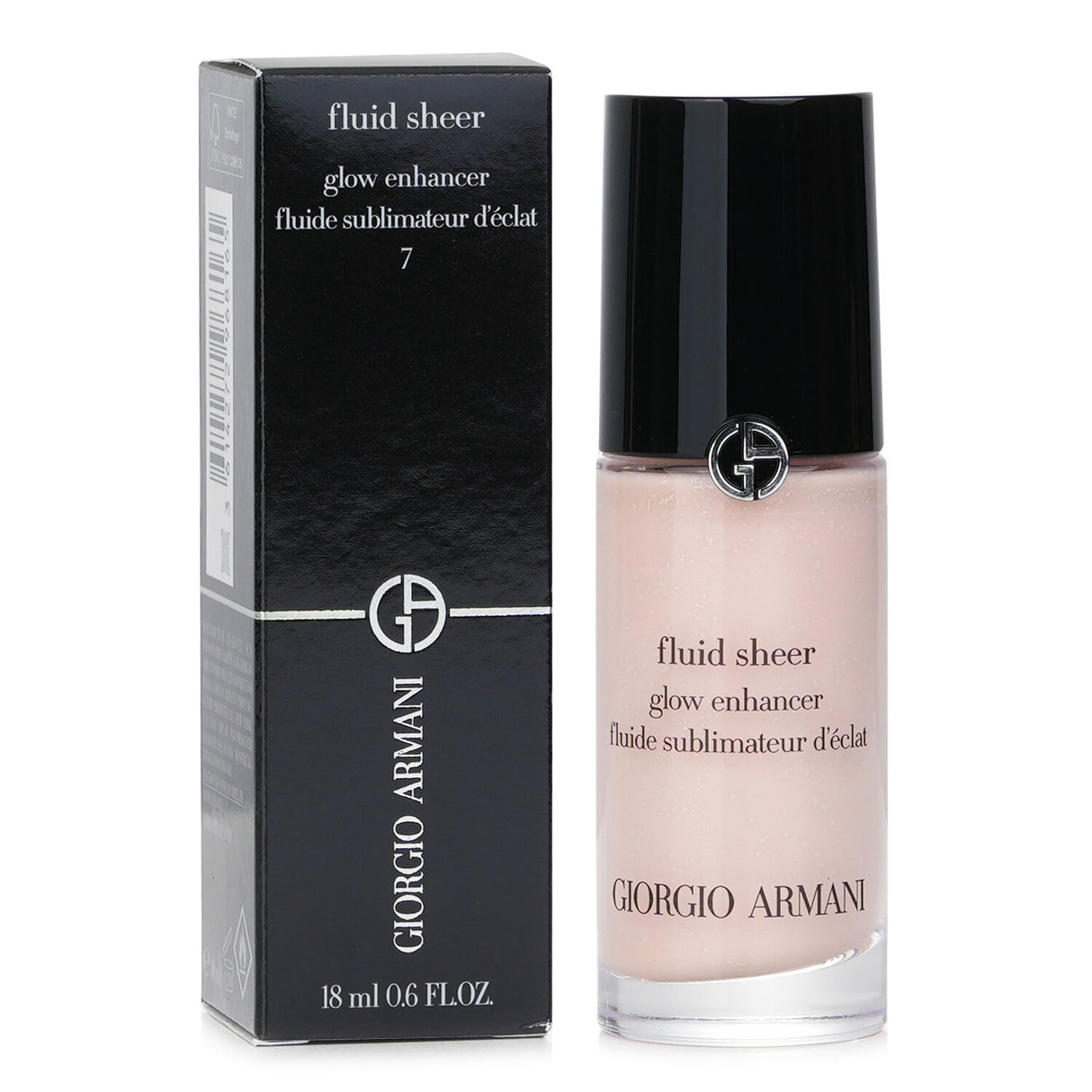 Giorgio Armani - Fluid Sheer Glow Enhancer (Mini) - # 07 Light Pink - 18ml/0.6o