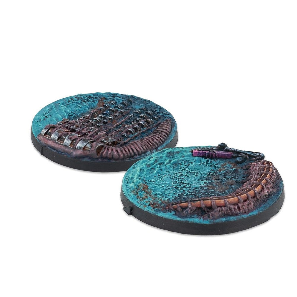 Infinity: Bases: 55mm Scenery Bases - Zeta Series - Miniature Terrain