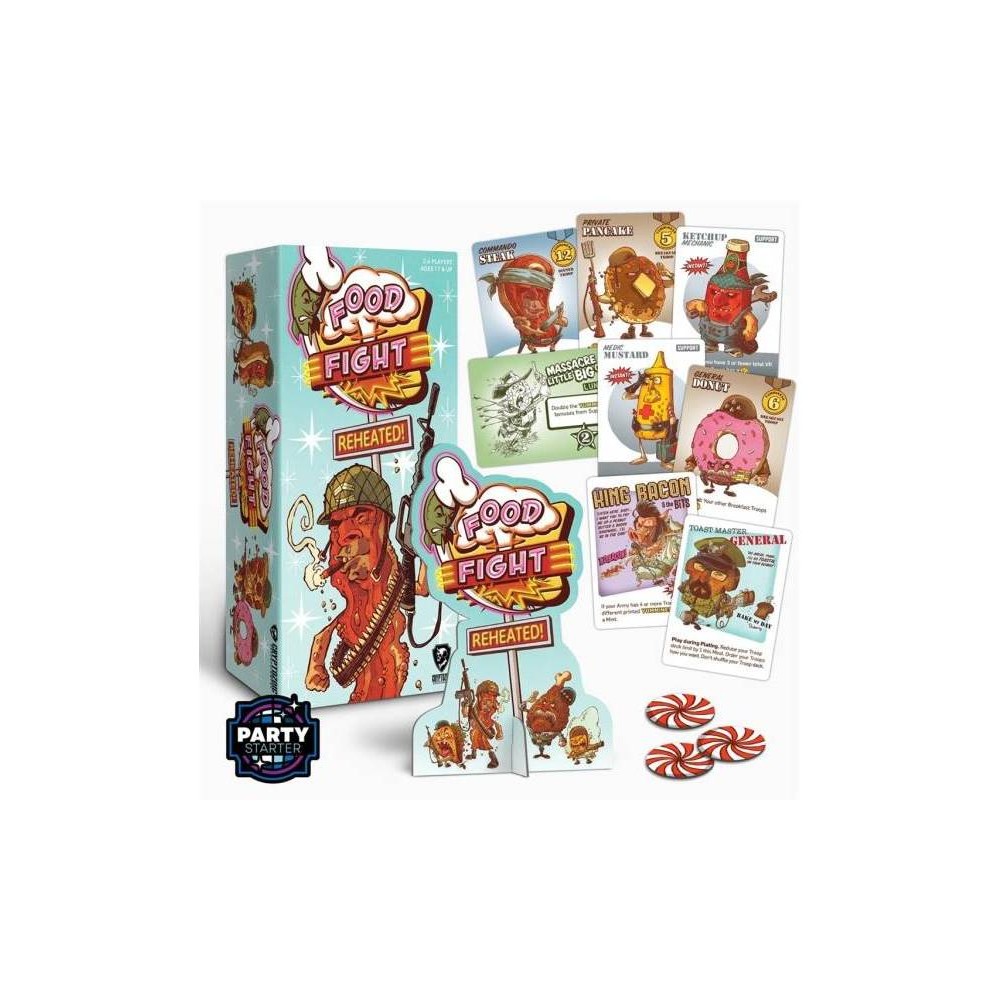 Cryptozoic: Food Fight: Reheated - Card Game