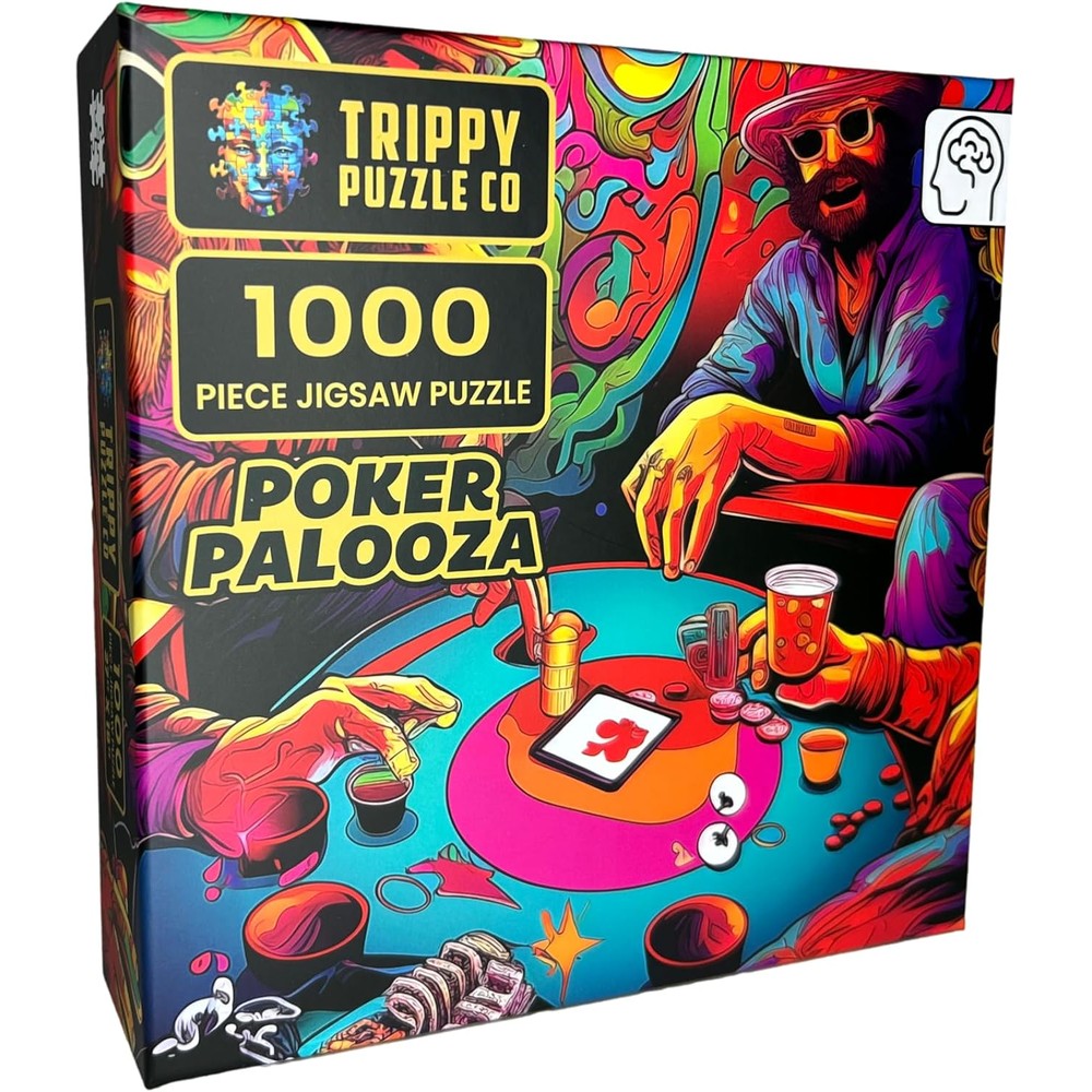 Puzzle - Trippy Puzzles - 1000 Piece Jigsaw Poker Palooza