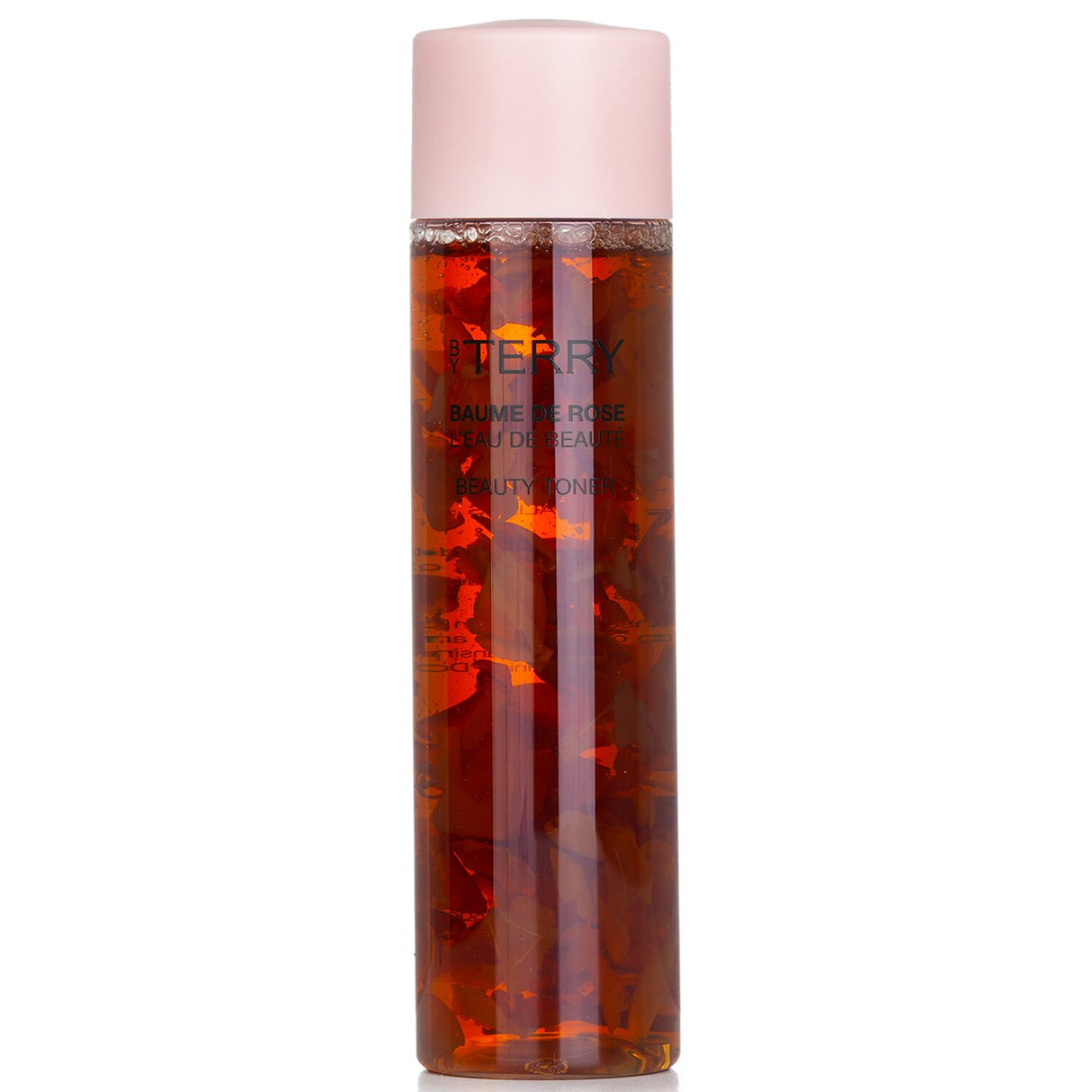 By Terry's Baume De Rose Toner in a 200ml bottle, enriched with rose extracts and rosehip oil for hydrated, glowing skin.
