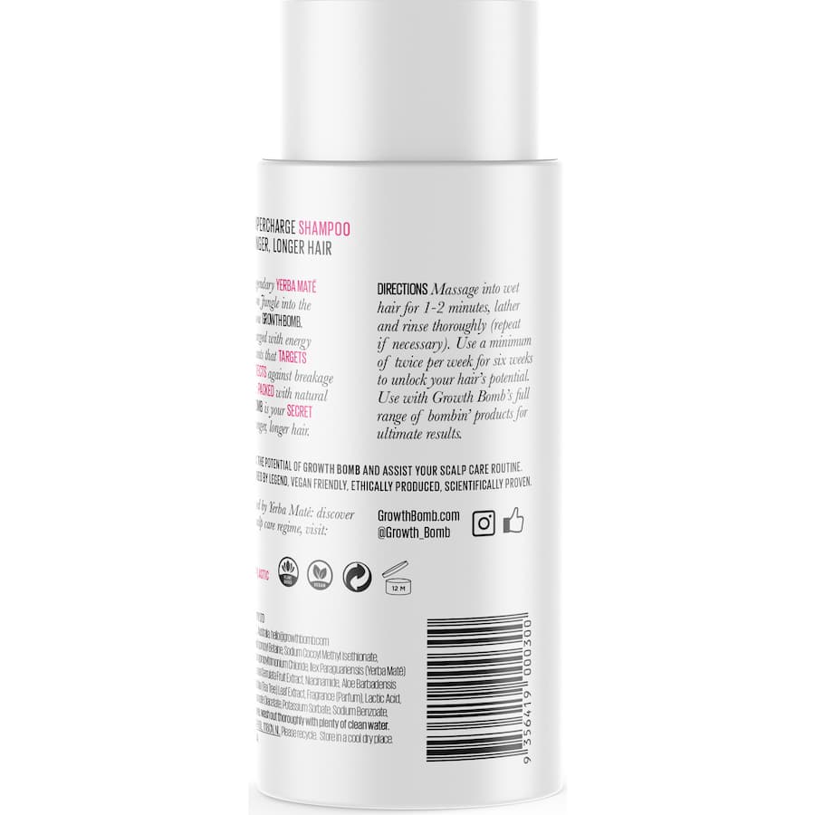 Growth Bomb Shampoo 300mL