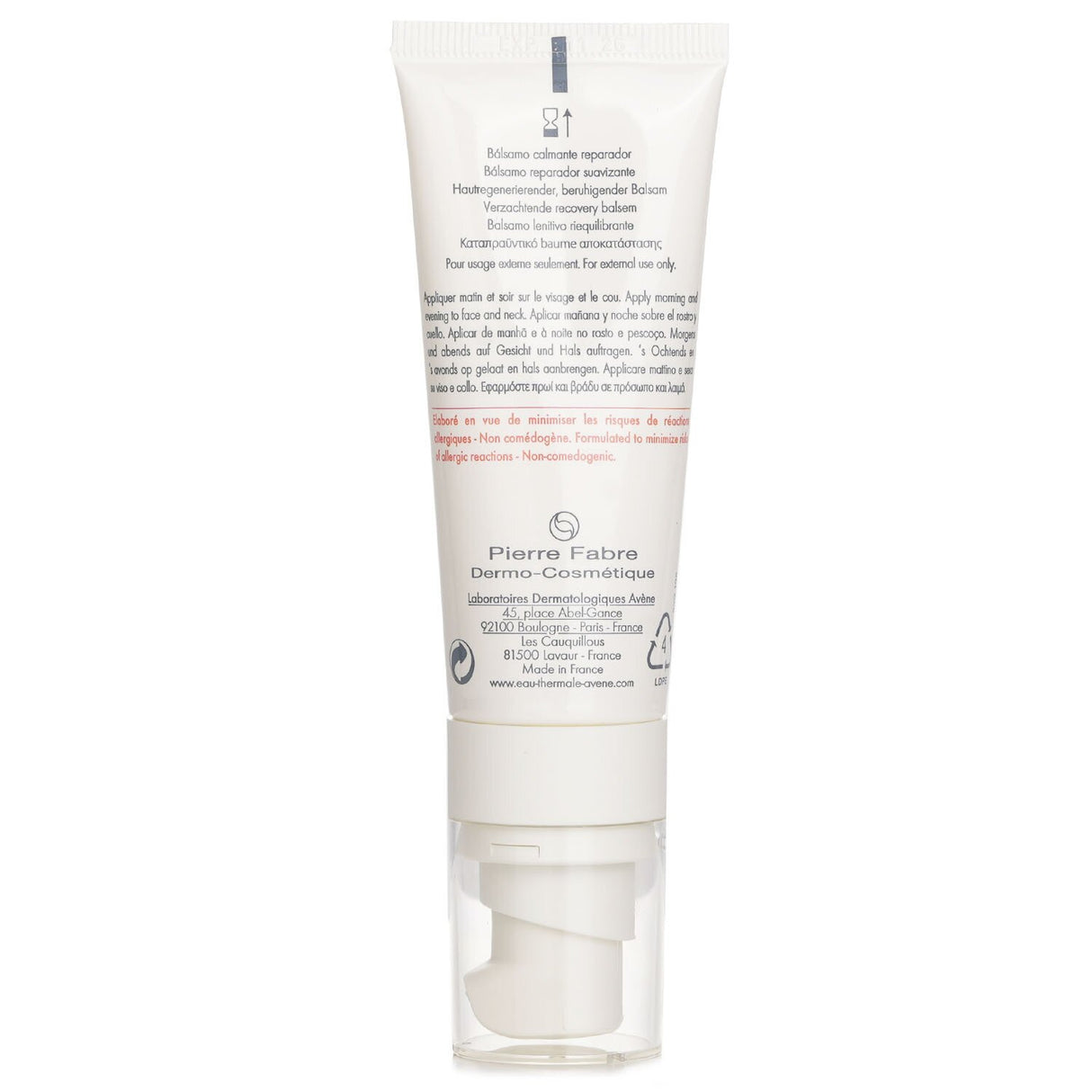 Avene Tolerance CONTROL Soothing Skin Recovery Balm - For Dry Reactive Skin 40ml