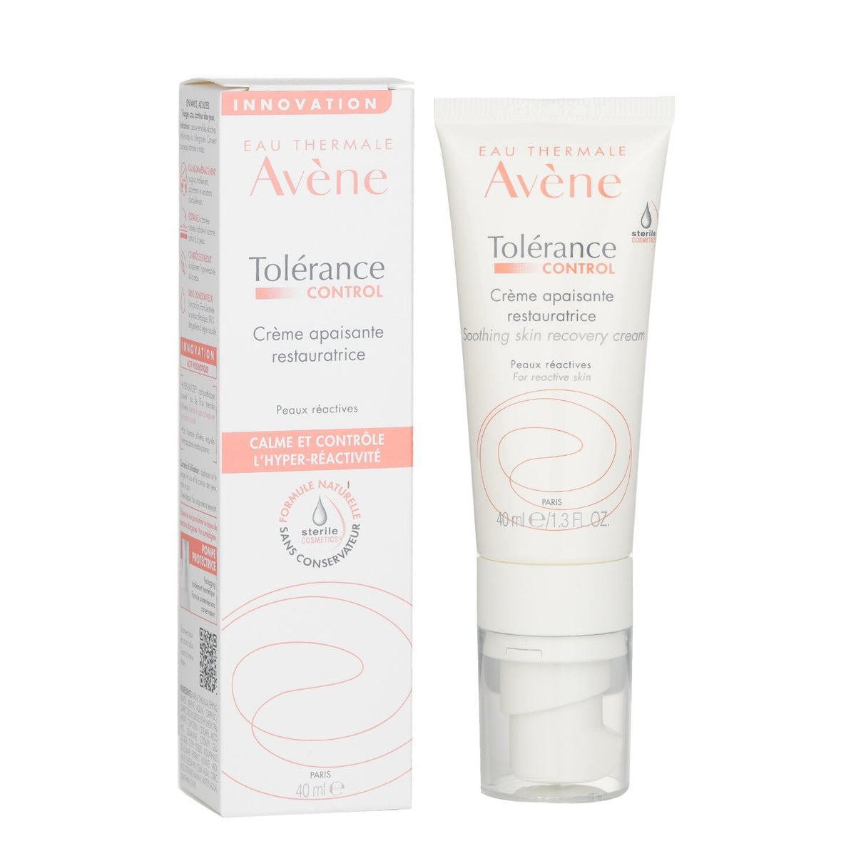 Avene - Tolerance CONTROL Soothing Skin Recovery Cream - For Reactive Skin - 40