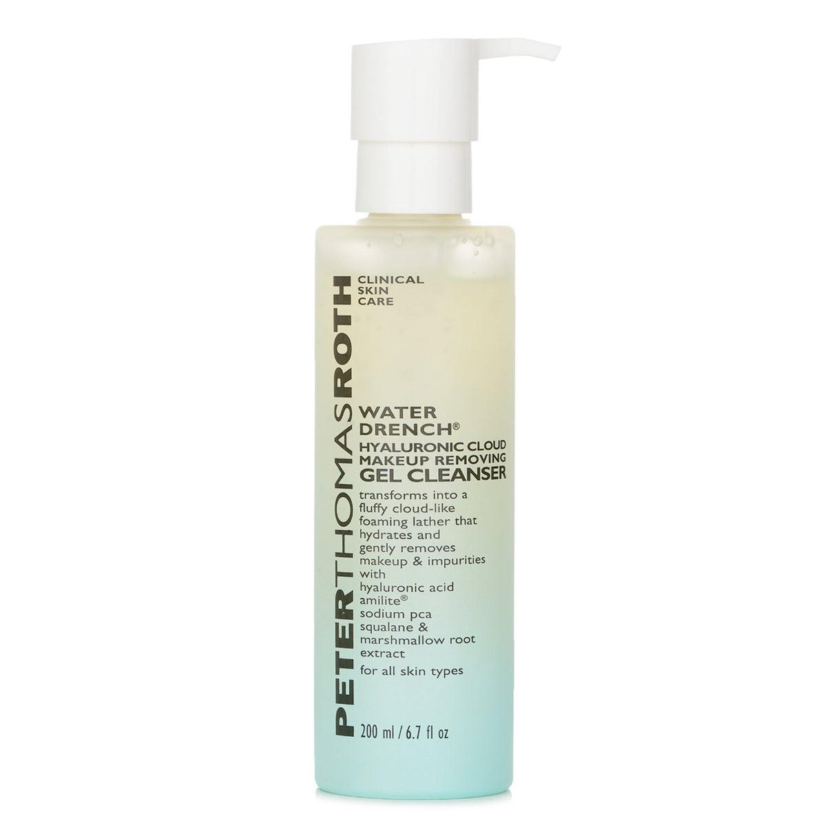 Peter Thomas Roth Water Drench Hyaluronic Cloud Makeup Removing Gel Cleanser 200