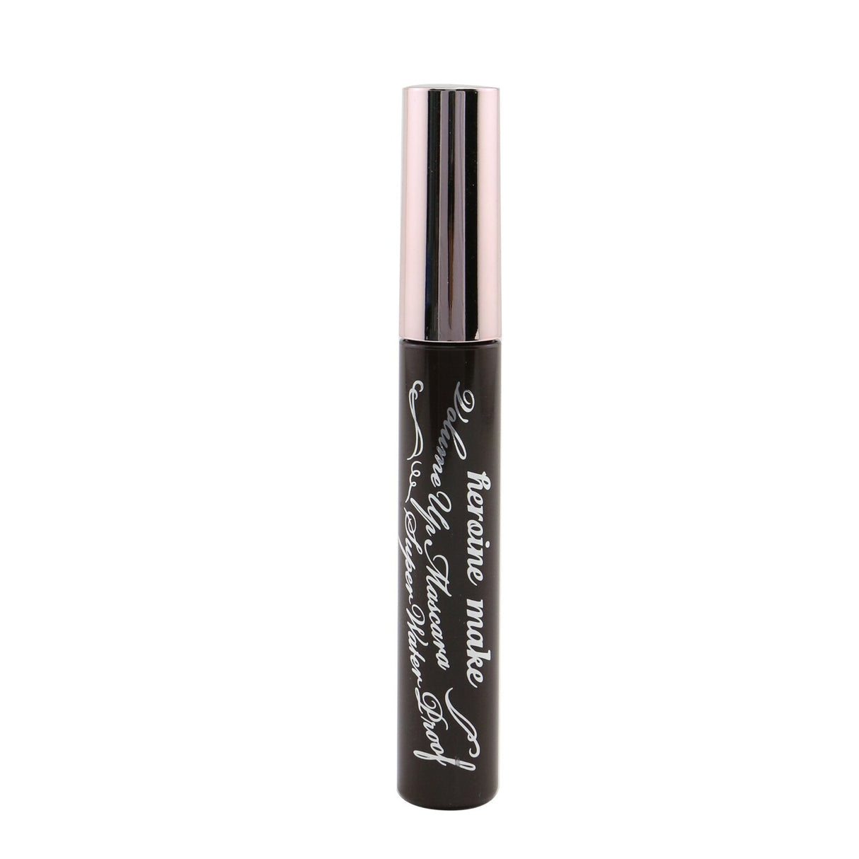 KISS ME Volume UP Mascara in #02 Brown, waterproof formula for volumized, curled, and smudge-free lashes all day.