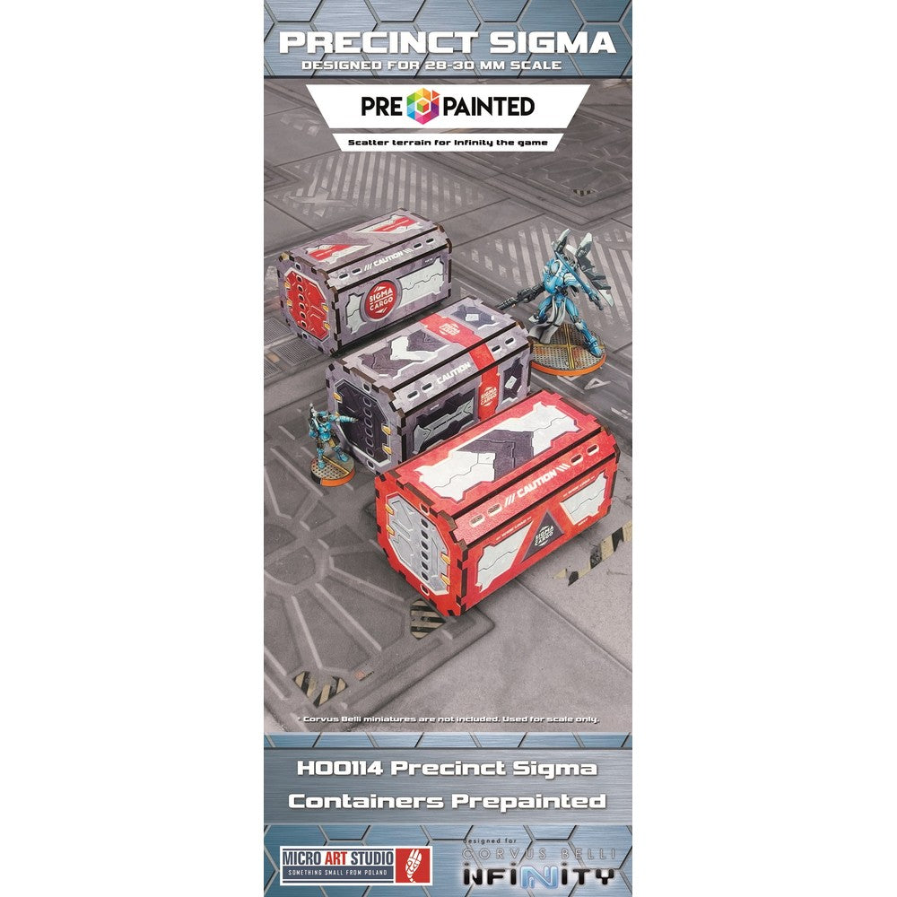 Micro Art Studio - Infinity Scenery - Precinct Sigma Containers (3) PREPAINTED