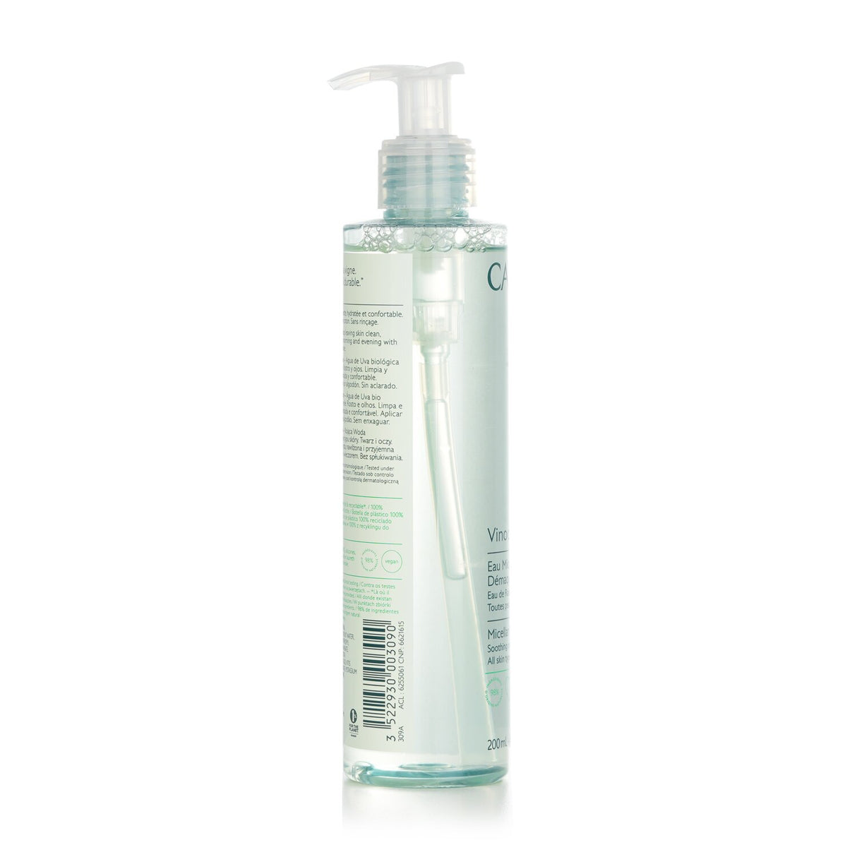 Caudalie - Vinoclean Micellar Cleansing Water (Face & Eyes) - 200ml/6.7oz