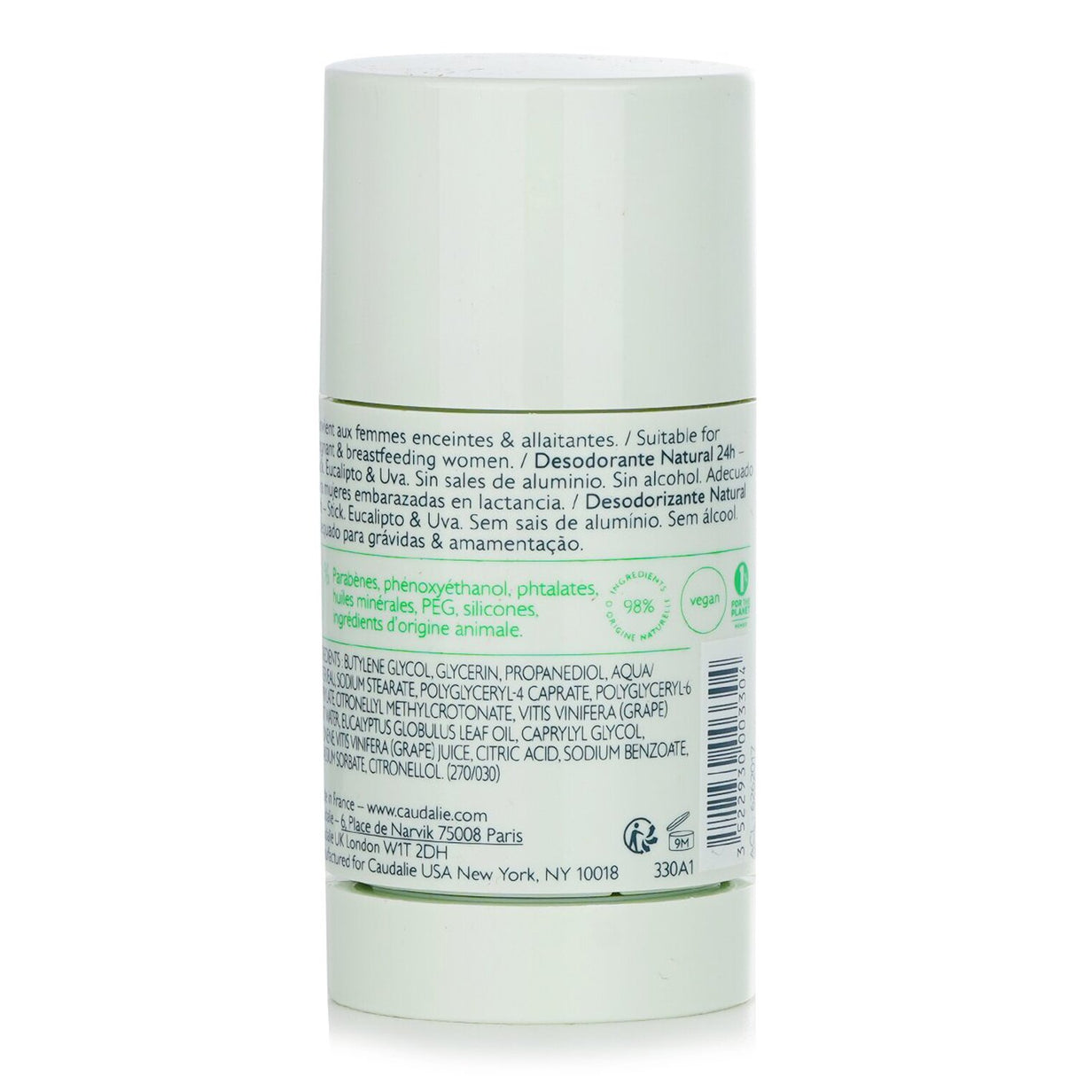 Caudalie - Vinofresh Natural Stick Deodorant - 50g/1.7oz