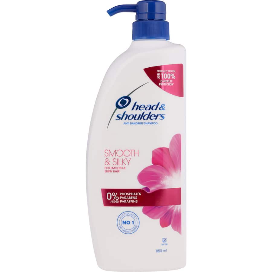 Head & Shoulders Shampoo Smooth & Silky 850mL