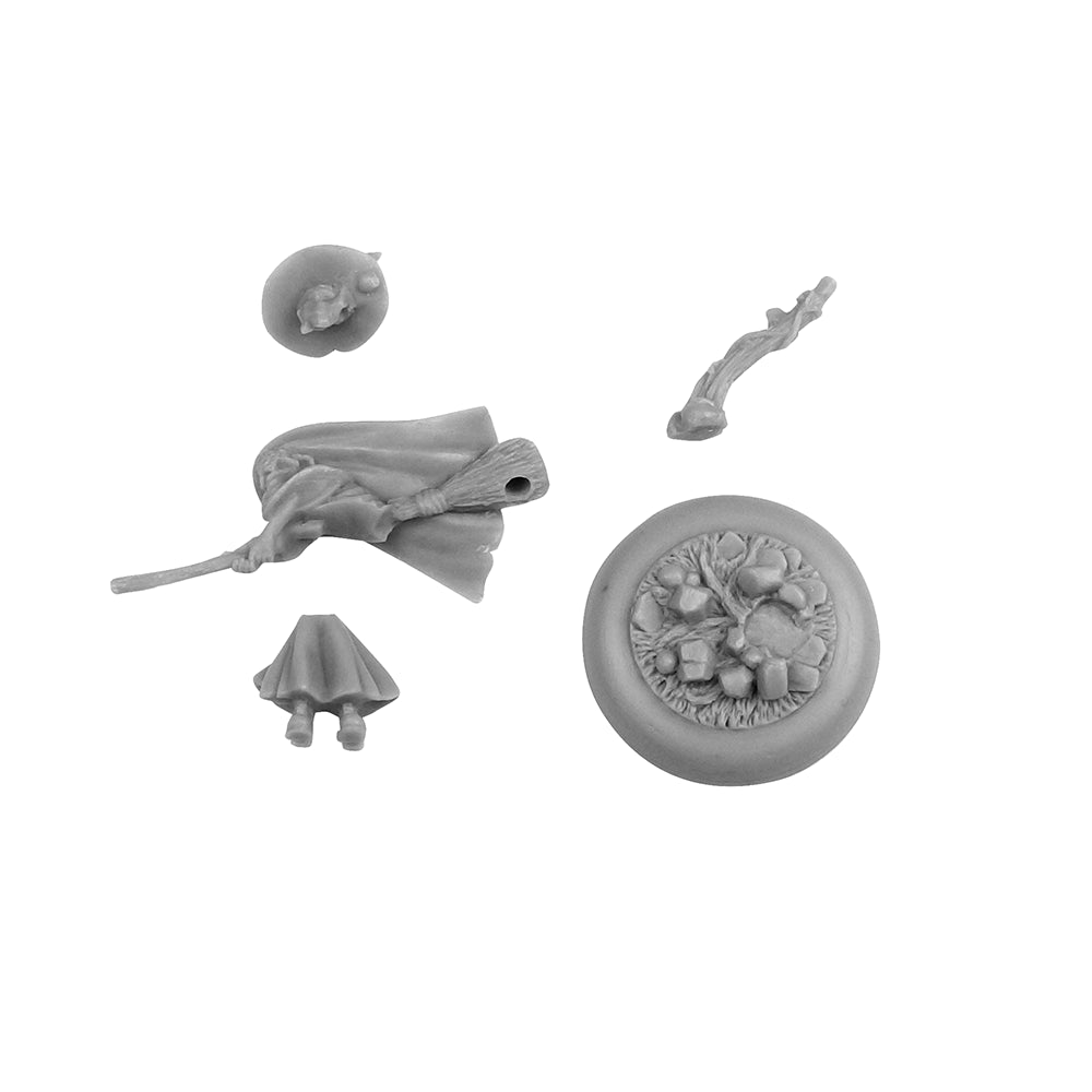 Micro Art Studio - Miniatures - Discworld Esme on broom (1)