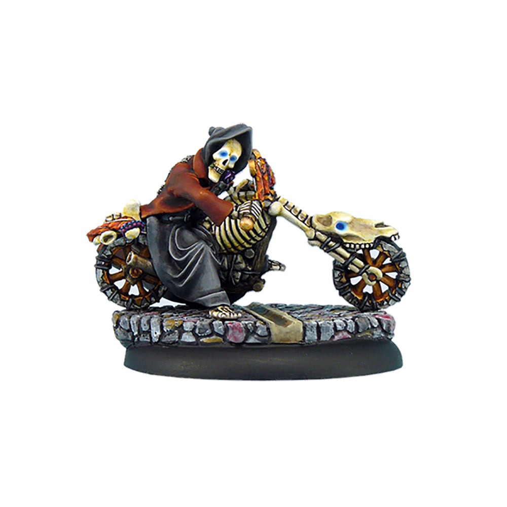 Micro Art Studio - Miniatures - Discworld Death on motorcycle (1)
