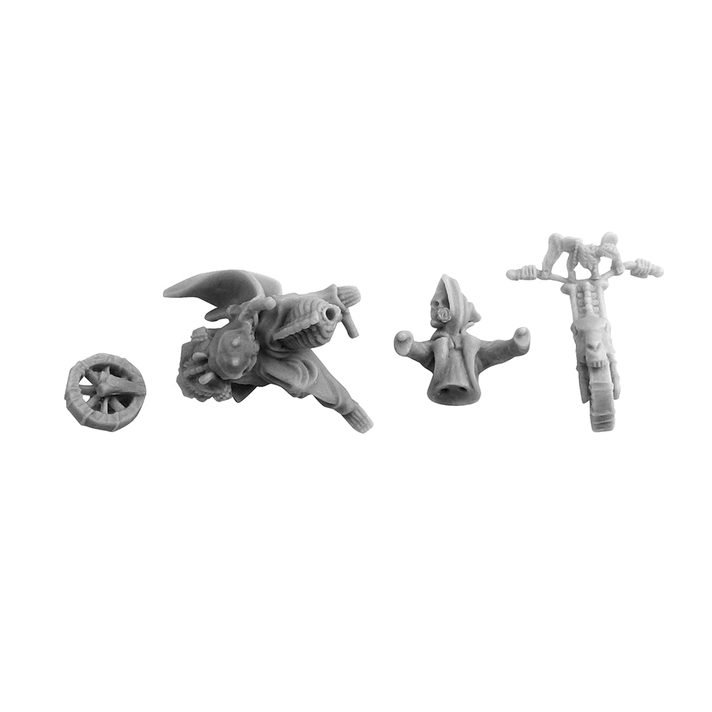Micro Art Studio - Miniatures - Discworld Death on motorcycle (1)
