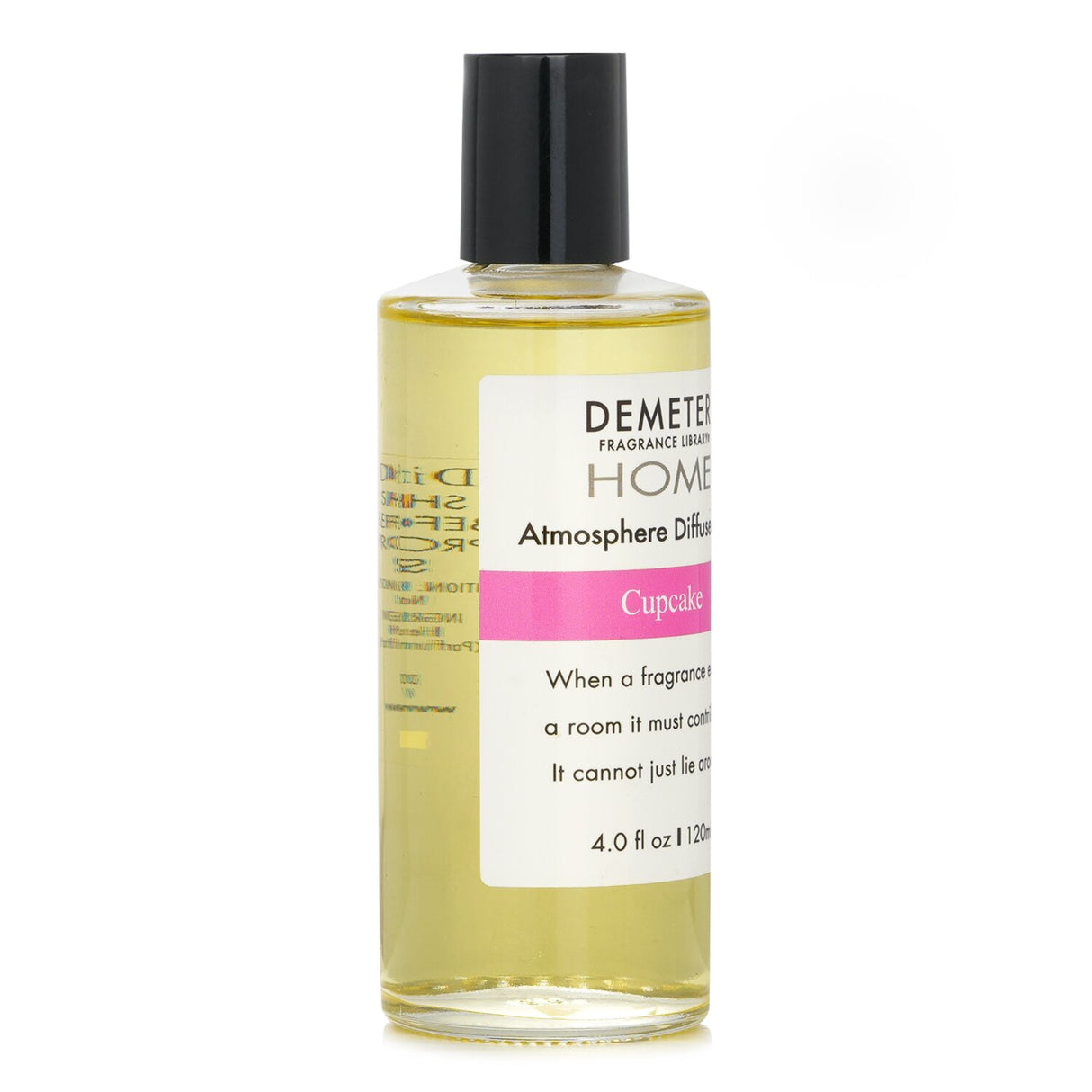 Fragrant cupcake diffuser oil in a 120ml bottle, perfect for creating a comforting atmosphere in any room.
