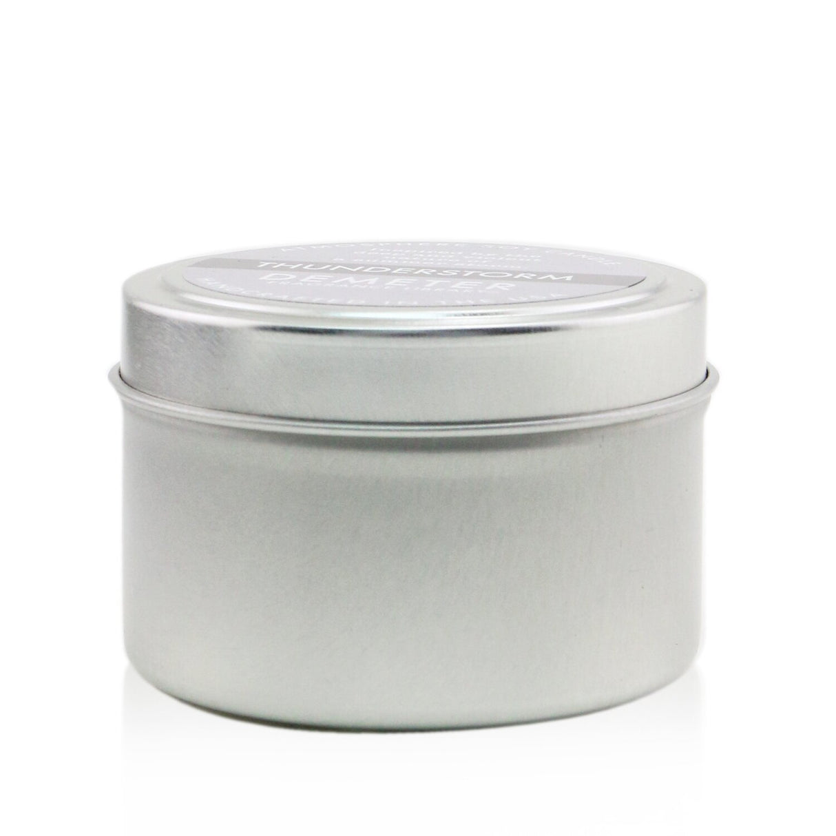 Demeter Thunderstorm Soy Candle (170g), hand-poured, with a calming scent reminiscent of a refreshing downpour for relaxation.