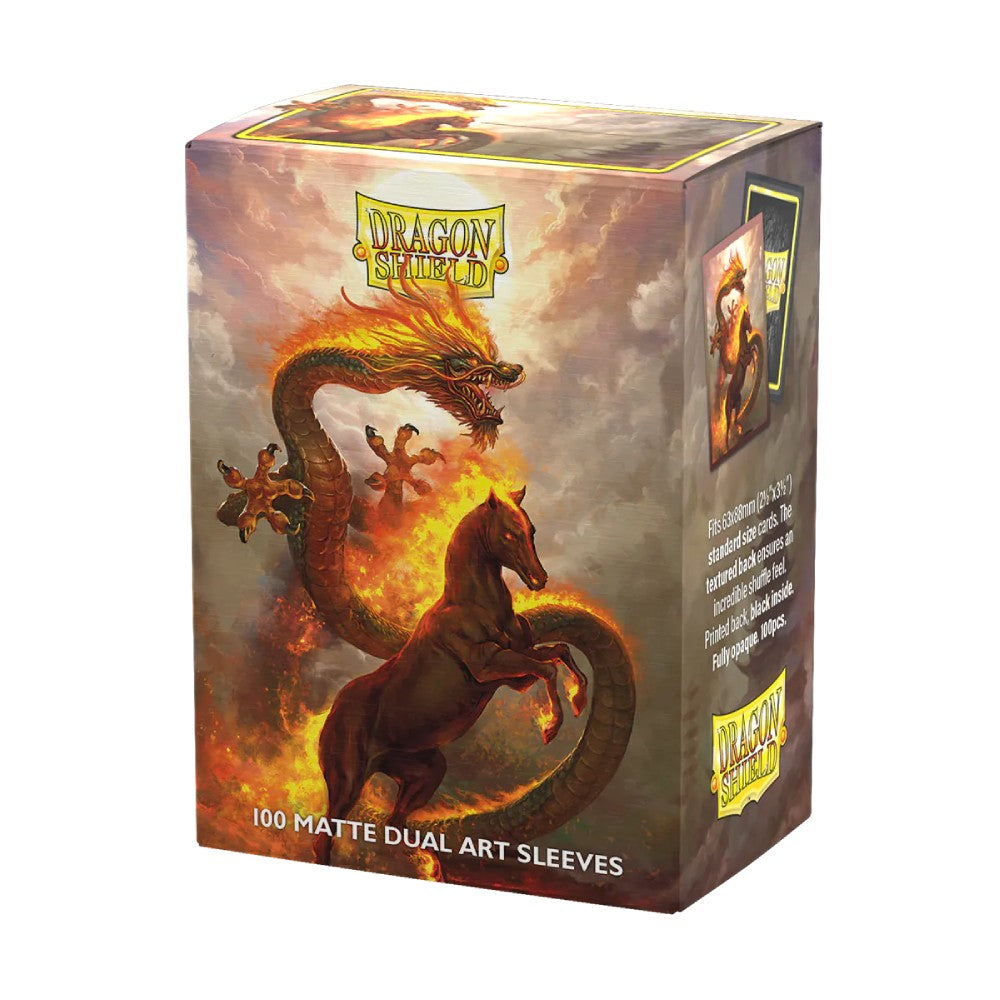 Dragon Shield: Sleeves - Matte Dual Art - Lunar New Year 2026: Fire Horse