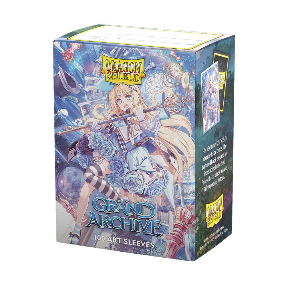 Dragon Shield: Sleeves - Matte Dual Art - Grand Archive: Alice, Golden Queen