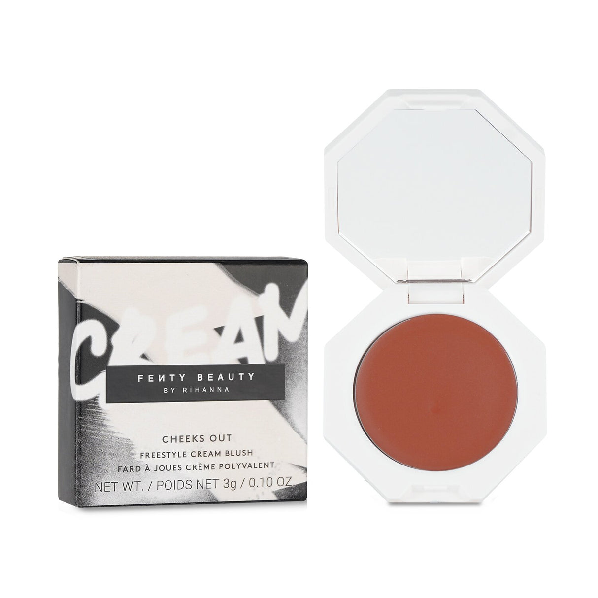 Fenty Beauty by Rihanna Cheeks Out Freestyle Cream Blush - # 10 Rose Latte (Soft