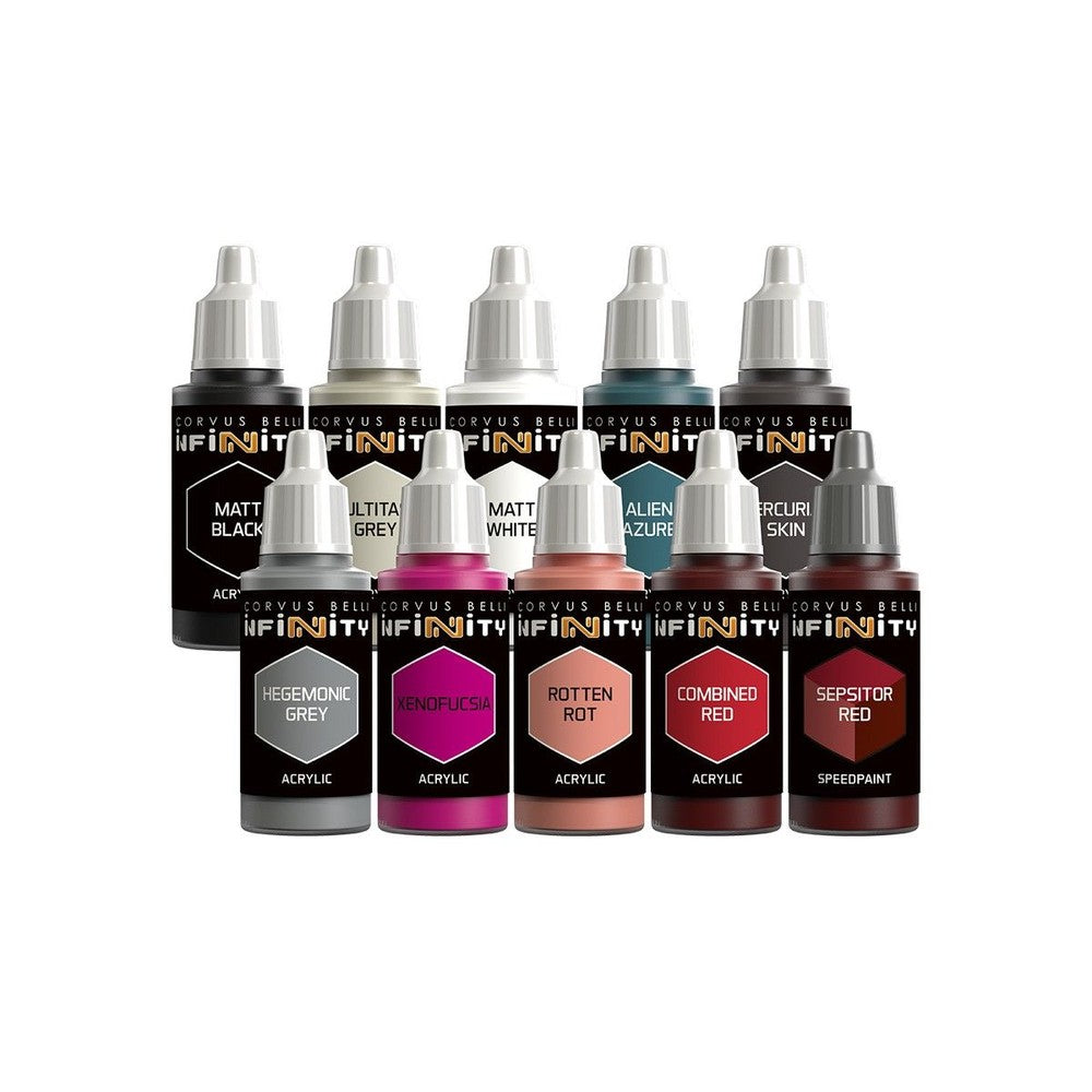 Infinity: Combined Army: Infinity Combined Army Paint Set Harbinger Paramedic