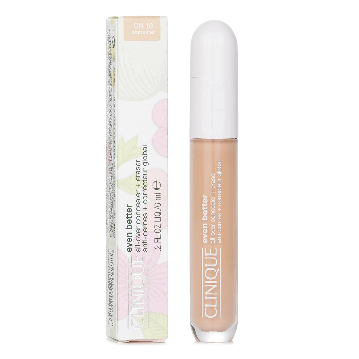 Clinique - Even Better All Over Concealer + Eraser - # CN 10 Alabaster - 6ml/0.