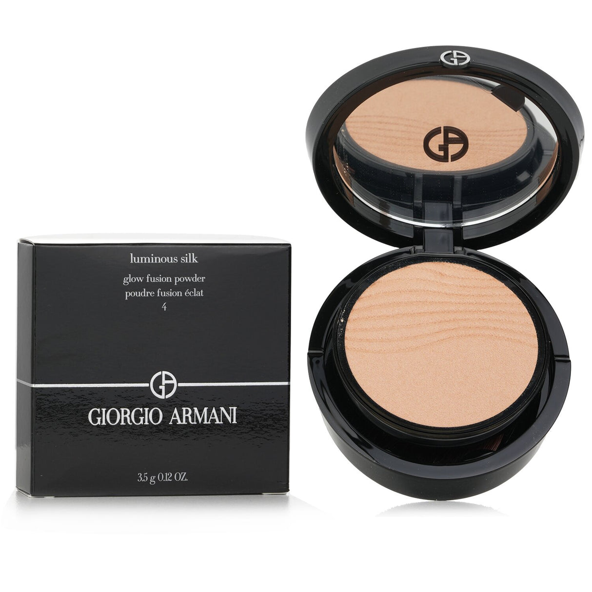 Giorgio Armani - Luminous Silk Glow Fusion Powder - # 4 - 3.5g/0.12oz
