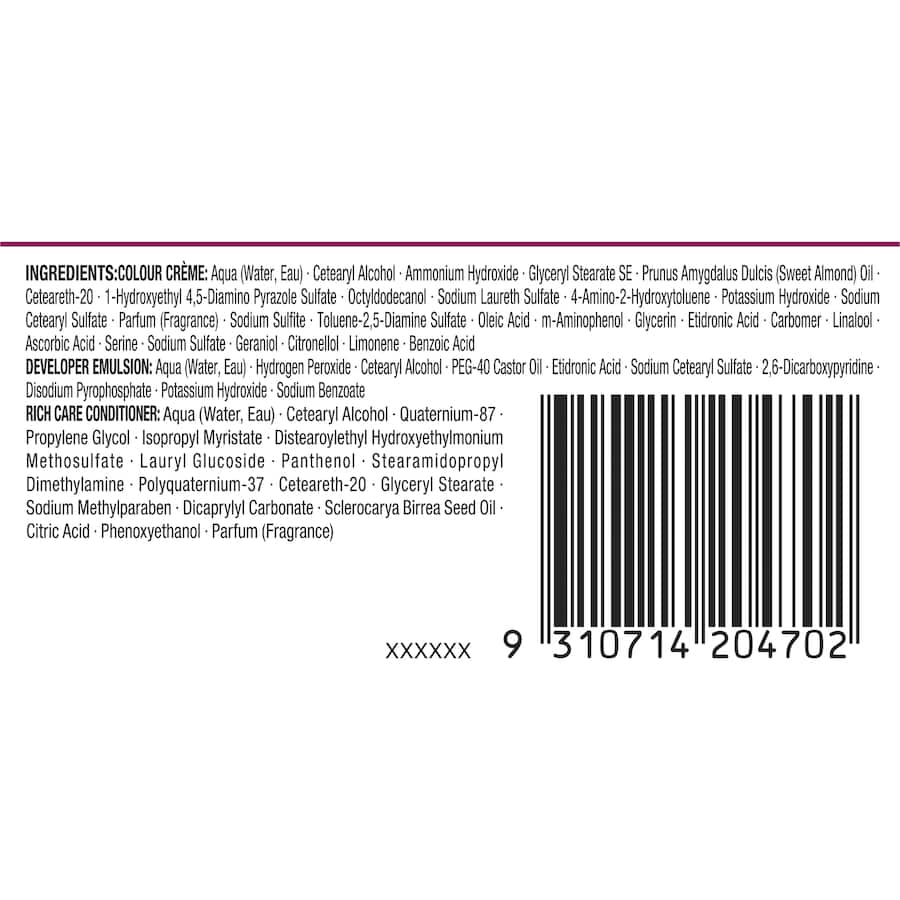 Napro Palette Hair Colour Intense Dark Red 4-88 1pack