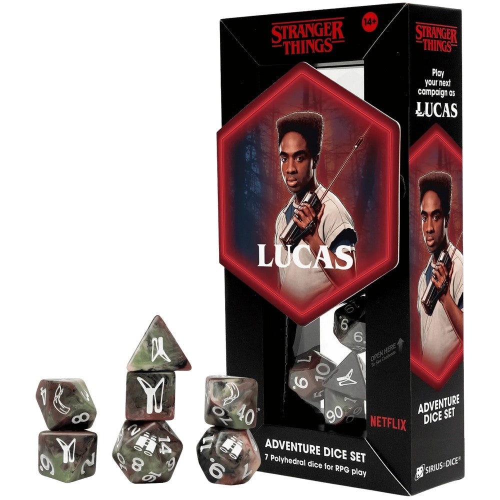 Sirius Dice - Stranger Things Adventure Dice - Lucas