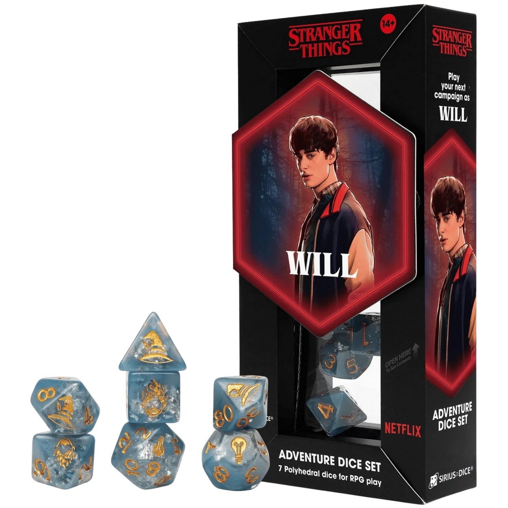 Sirius Dice - Stranger Things Adventure Dice - Will