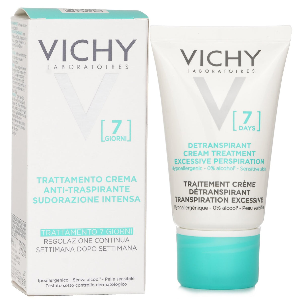 Vichy - 7 Days Anti-Perspirant Cream Treatment (For Intensive Perspiration) - 3