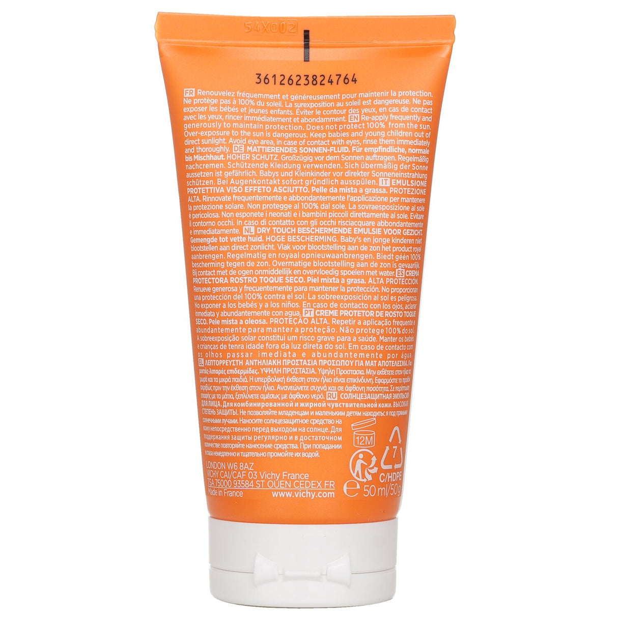 Vichy - Capital Soleil Mattifying Face Fluid Dry Touch SPF 50 - Water Resistant