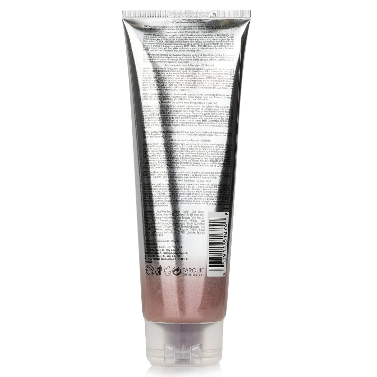 CHI - Ionic Color Illuminate Conditioner - # Rose Gold - 251ml/8.5oz