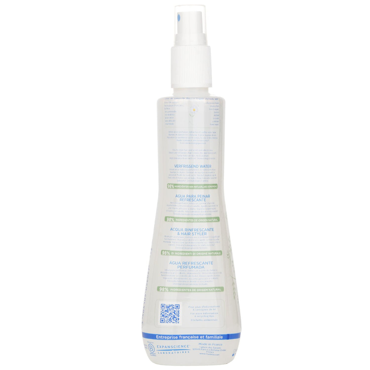Mustela - Hair Styler & Skin Refreshener - With Organically Farmed Chamomile Wat