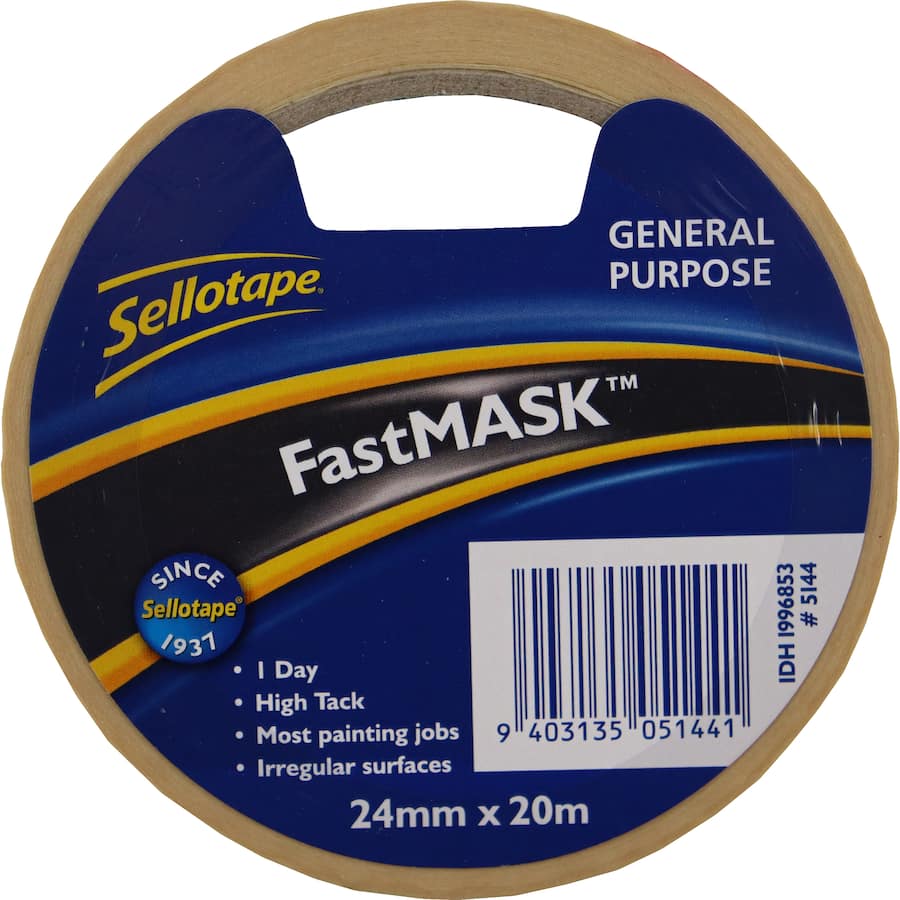 Sellotape Adhesive Tape Masking 24 X 20