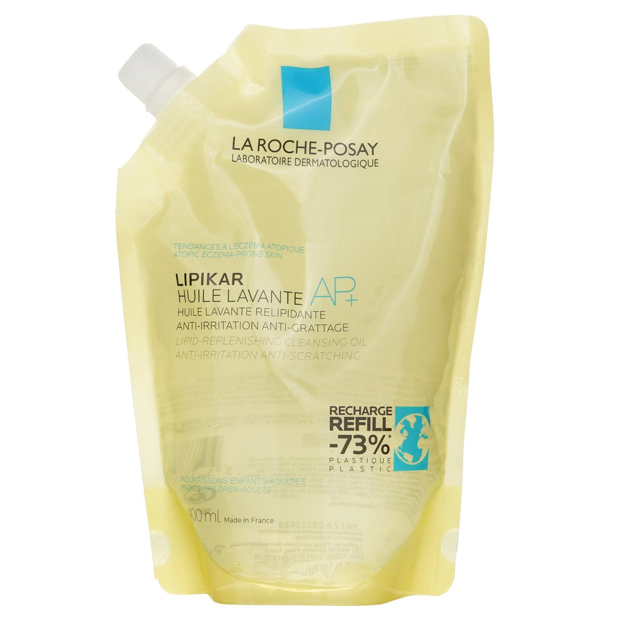 La Roche Posay - Lipikar AP+ Anti-Irritation Cleansing Oil Eco-Refill - 400ml/1
